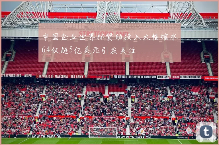 中国企业世界杯赞助投入大幅缩水64仅超5亿美元引发关注